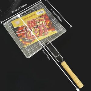 Folding BBQ Grill Basket