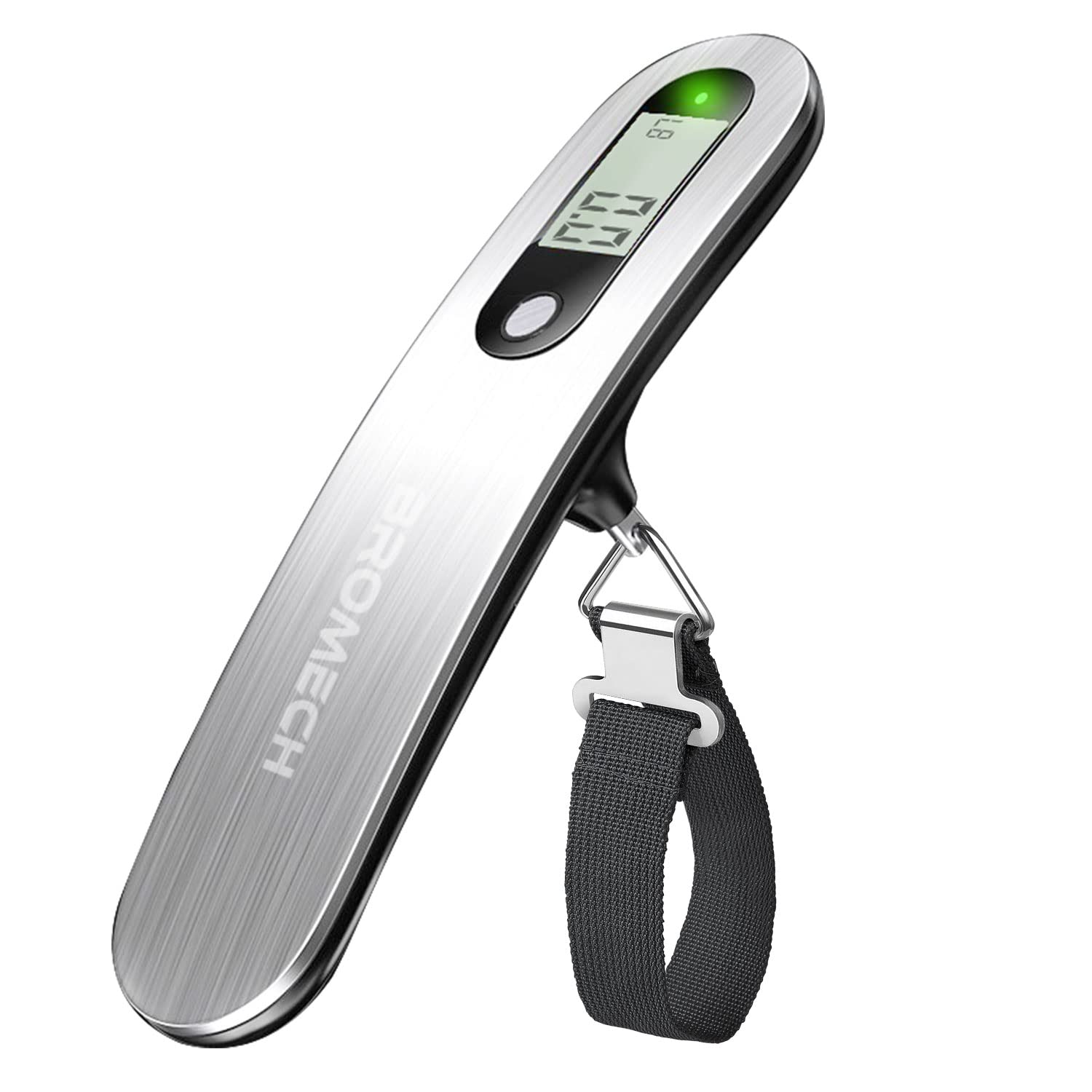 Travel Handheld Hanging Portable Suitcase Weight Measuring 304 Stainless Steel Digital Luggage - Image 2