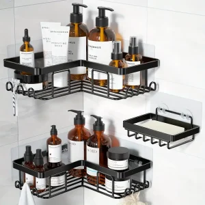 Shower Caddy Shelf 3 Pack