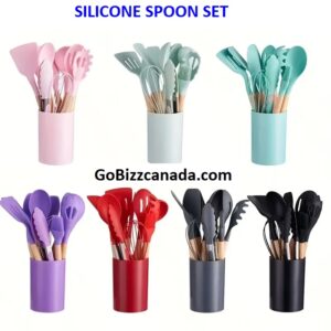 Silicone Cooking Utensils Pink